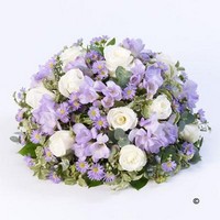 Scented Posy  Lilac and White