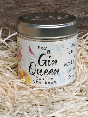Gin Queen Candle.
