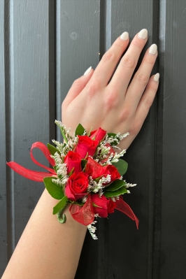 Red Rose Corsage fresh