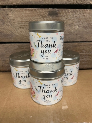 Thank You Candle