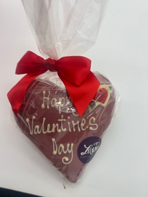VALENTINES CHOCOLATE RED HEART